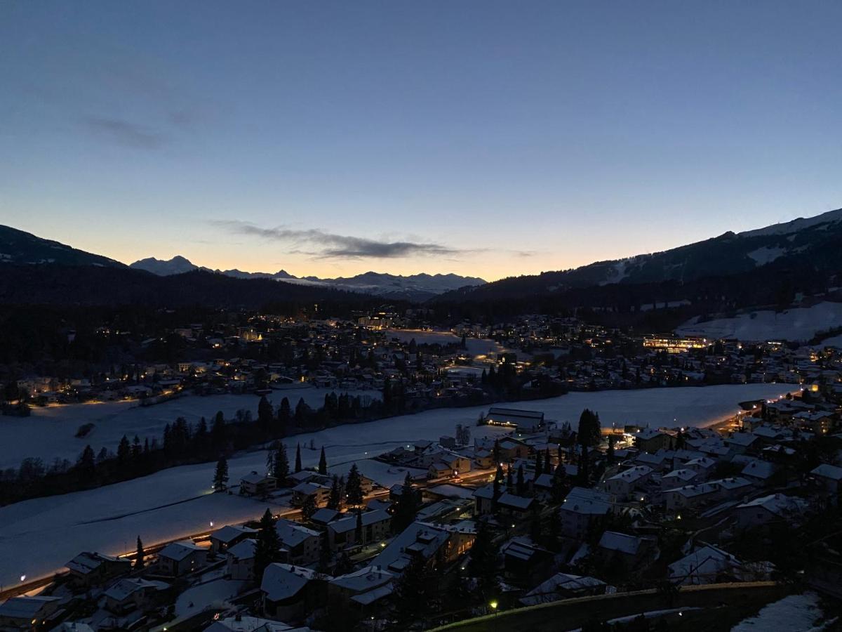 Crap Da Flem - 3.5 Zimmer Ferienwohnung Am Sonnenhang Von Flims Kültér fotó