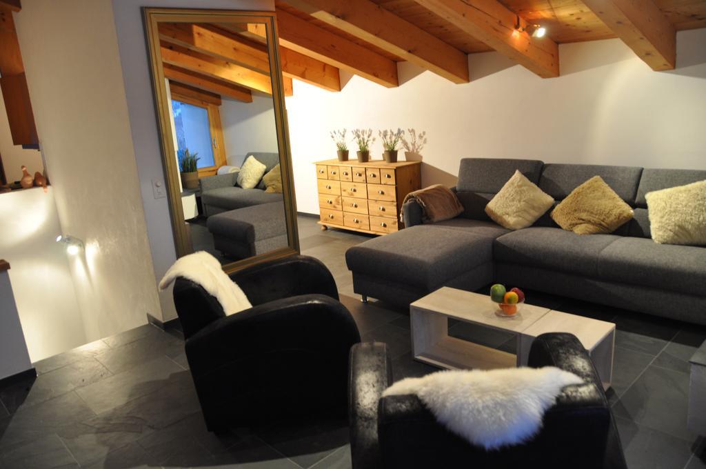 Crap Da Flem - 3.5 Zimmer Ferienwohnung Am Sonnenhang Von Flims Kültér fotó